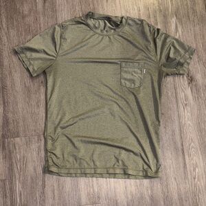 Vuori Olive Green Short Sleeve Tee